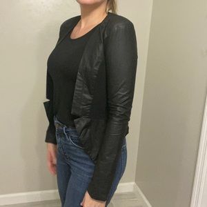 Arc n Co faux leather blazer